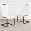 Ensemble de 2 chaises de salle à manger avec siège rembourré en similicuir Johntavia odern-2045321424-2014414127-2014414112