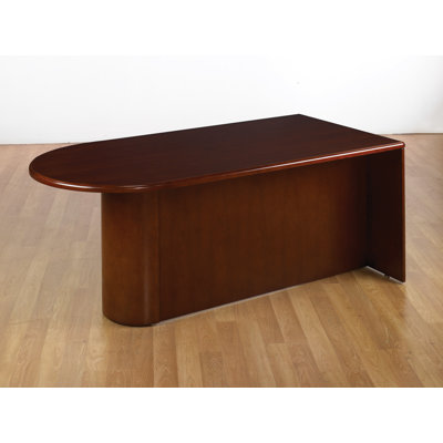 Ensemble de bureau à coque en U configurable avec huche Jusino