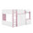 Full Low Loft Bed With Storage, Door And Window, Wood Playhouse Bed Frame With Storage-1821989597