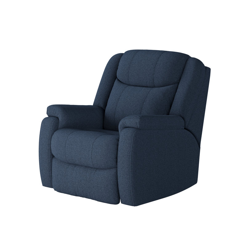 Fauteuil inclinable mural Hercules, Chenille bleu