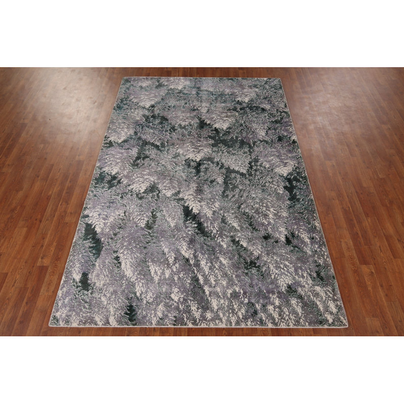 All-Over Abstract Modern Area Rug 6x9