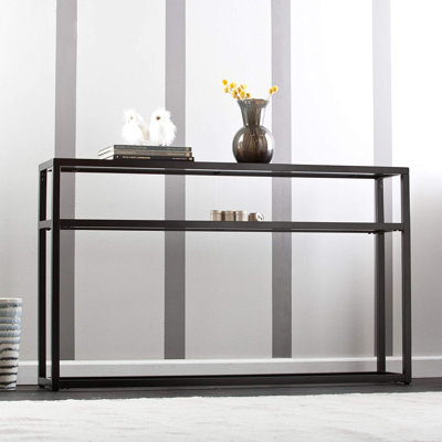 50.25'' Glass Top Console Table