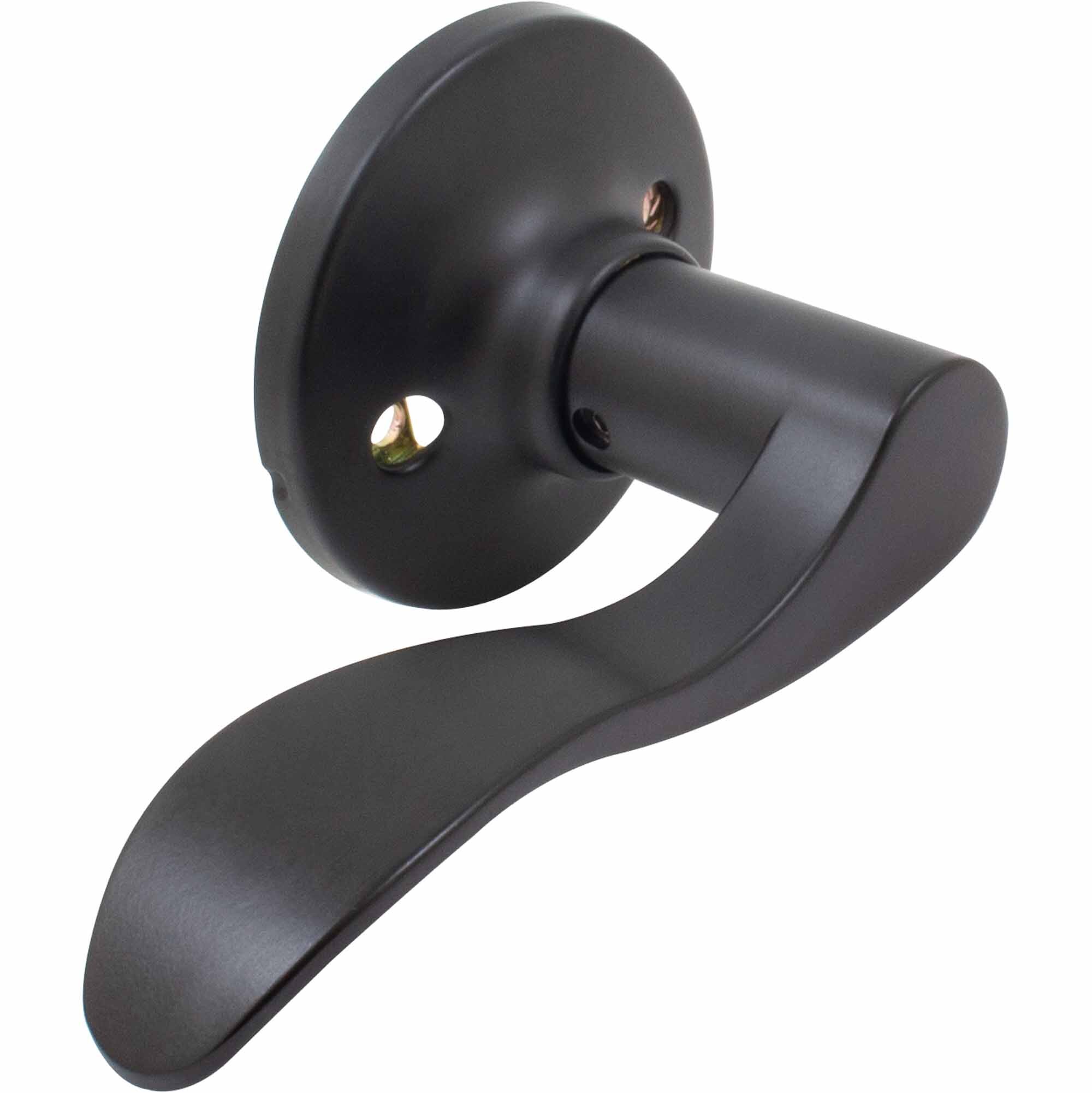 Stone Harbor Hardware Matte Black Single Dummy Door Lever