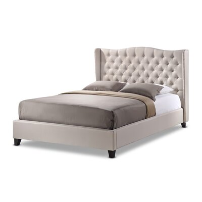 Rexverton King Tufted Upholstered Platform Bed -  Red Barrel StudioÂ®, C17CEF8406F441AB8BAECD045685944D