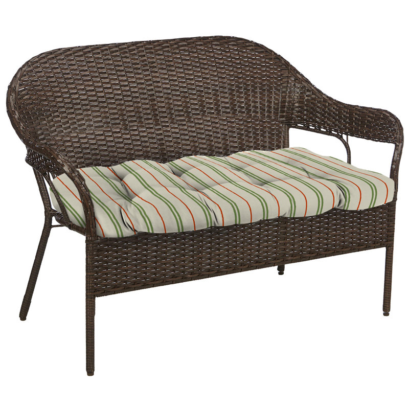 Outdoor Wicker Cushion Set for Bench and 2 Seats, Gallan Cedar