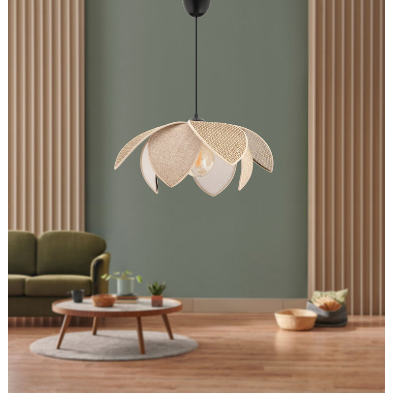 Chandelier, Beige
Brown