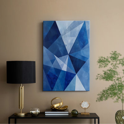 Série ABSTRACT Lxxvi - Toile tendue avec châssis de qualité supérieure - Prêt à être accroché