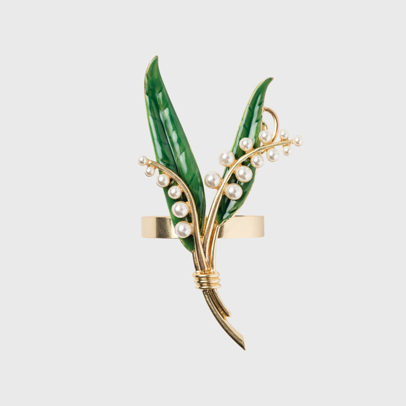 Lily Of The Valley Napkin Rings