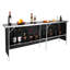 Table de bar d'extérieur rectangulaire L 78 po x l 15 po Dejoode