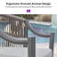 Tabourets de bar hauts modernes en métal pour patio, avec dossier et accoudoirs ergonomiques-1560347805-1560347792
