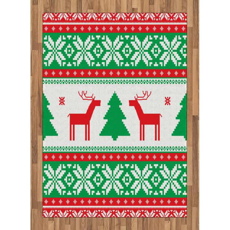 Oren Striped Hand Woven Area Rug, Rectangle 120 x 180cm