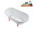 57.5'' x 29.5'' Soaking Acrylic Bathtub-90752936-83636133