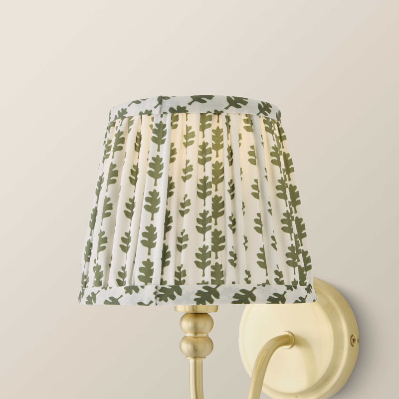 13 cm H Dome Wall Sconce Shade ( Slip-On ), Green
