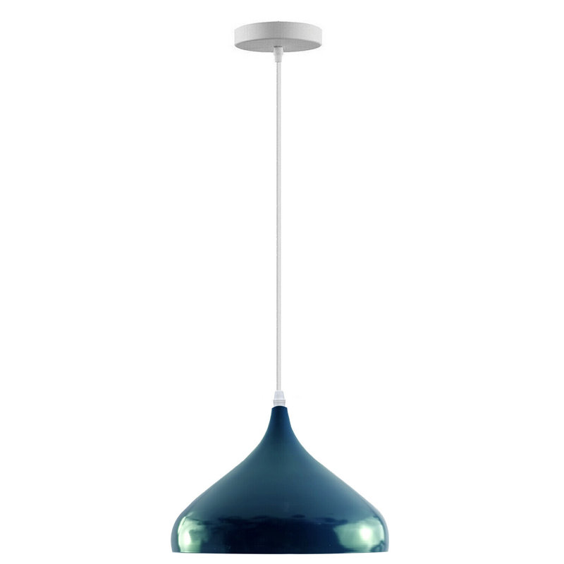 Cannady 1 - Light Pendant, Cyan Blue