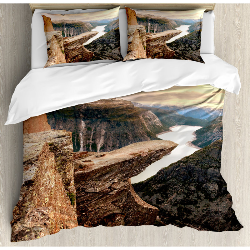 Rustic Polyester Duvet Cover