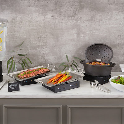 BUFFET WARMER W/ AC ADAPTER/CHARGER