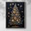 «Christmas Holiday Art DCXLV», reproduction d'art encadrée - bois massif-715881254
