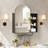 Bathroom  Storage Cabinet Arch Wall-Mounted Medicine Cabinet Mirror Cabinet with Storage-97316931