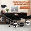 Chaise de bureau ergonomique avec repose-pieds Murva-443982184
