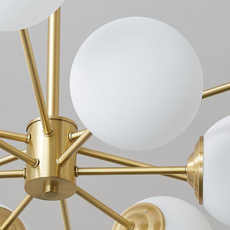 Kuriko 12 - Light Dimmable Chandelier