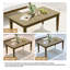 Table basse d'extérieur en bois de teck Marlo-114980295