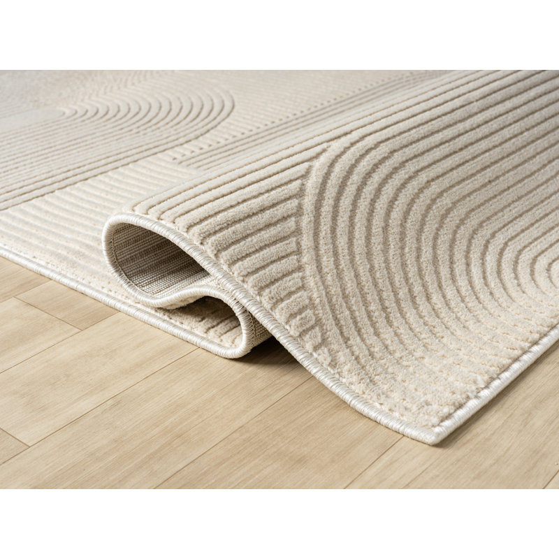 Nuevo Collection Modern Abstract Geometric Area Rug, Runner 2'1" x 7'4"