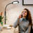 56'' Black LED Task Floor Lamp
