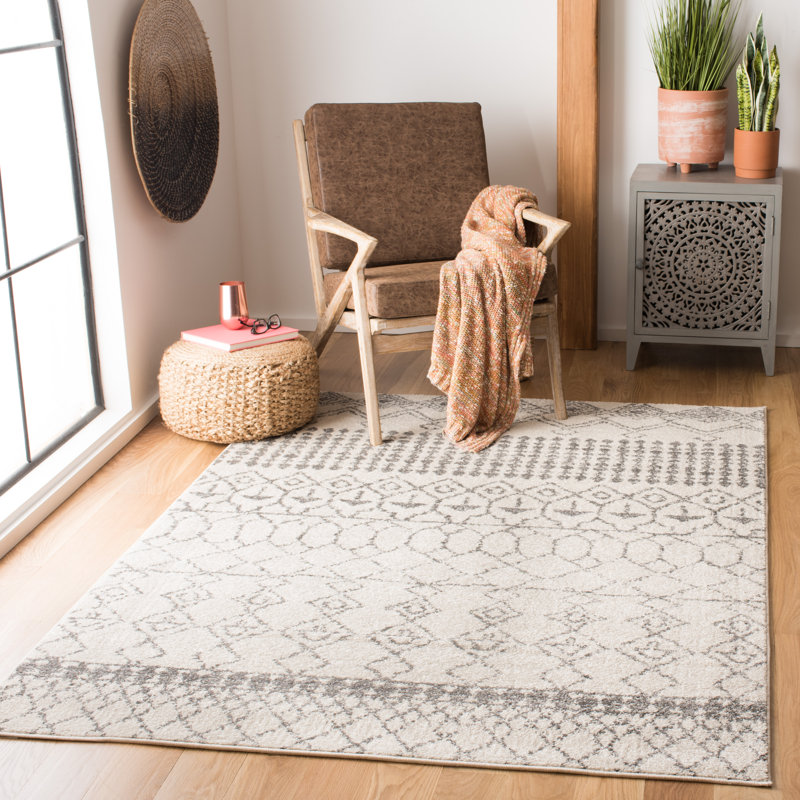 Downard Geometric Area Rug, Rectangle 160 x 229 cm
