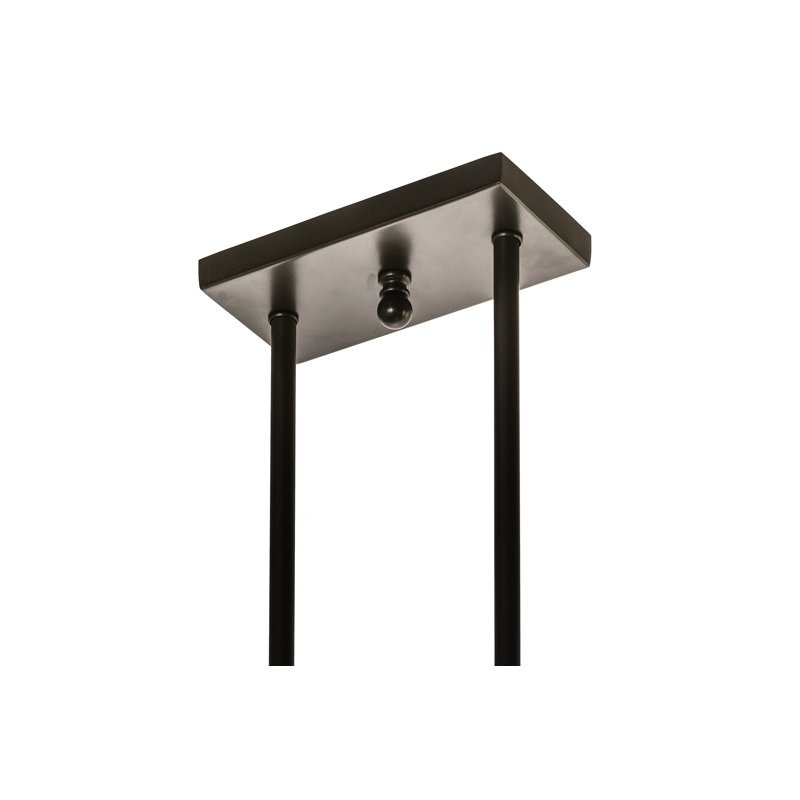 Affinity 60"W Kitchen Island Pendant, 7 Lights, 8" H x 60" W x 12" D