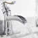Waterfall Single Hole Bathroom Faucet With Drain Assembly