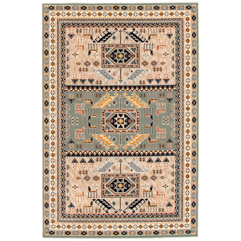 Agenor Oriental Indoor Rug, Rectangle 5'3" x 7'3"