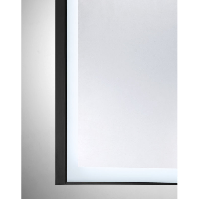 Miroir Zav, Noir, 32 po x 48 po