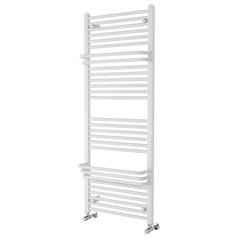 Straight Towel Rail Heated Towel Rails, White