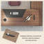 Bureau brun moderne minimaliste de 102,36 po-130170338