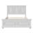 Traditional Town & Country Pinewood Vintage Tall Headboard Queen Bed Frame, White-937925206