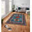 Luxurious Non-Slip Area Rug, 4.0 x 5.9 Feet, 100% Polyester, 740g/m² | Velvet Fabric with Digital Print | Easy-Clean Laminated Sponge Underside, Machine Washable | Perfect for Living Room, Bedroom & Home Decor-2073256703