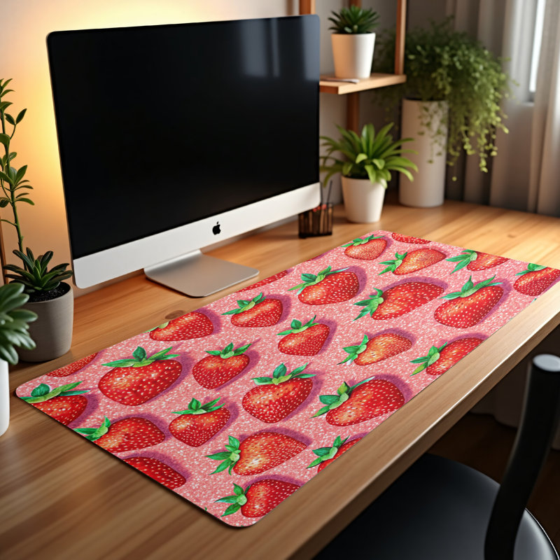 Polyester Desk Pad, 14.4x12.1