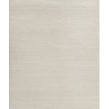 Textures Wool Area Rug in Ivory