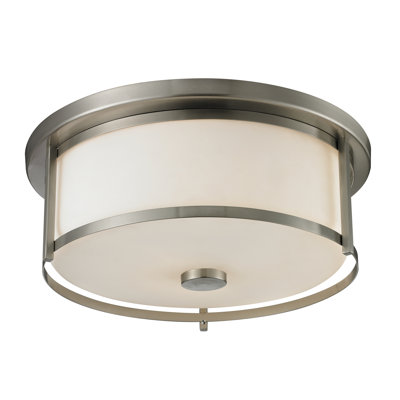 Attah Glass Flush Mount