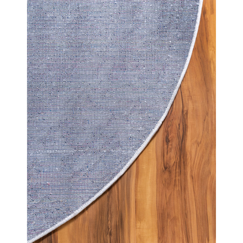 Oriental Area Rug, Oval 99 x 160cm