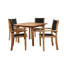 Pearl 5 Piece Sunbrella Dining Set