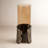  Maputo Medium Candle Holder Glass, Brown-1001270330