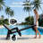 74" HDPE Reclining Chaise Lounge – 5-Position Adjustable with Cup Holder and Wheels-1842631989