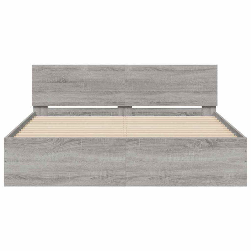 Siman Bed, Grey Sonoma, Kingsize (5')