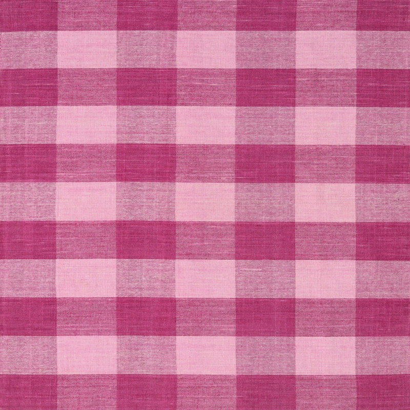 Tapis contemporain rose, Carré 7 pi x 7 pi