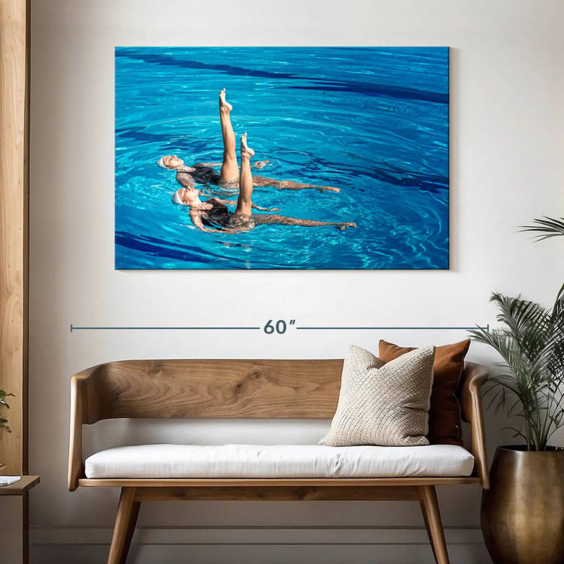 Sireci Synchronized Swimmers, 32" H x 48" W