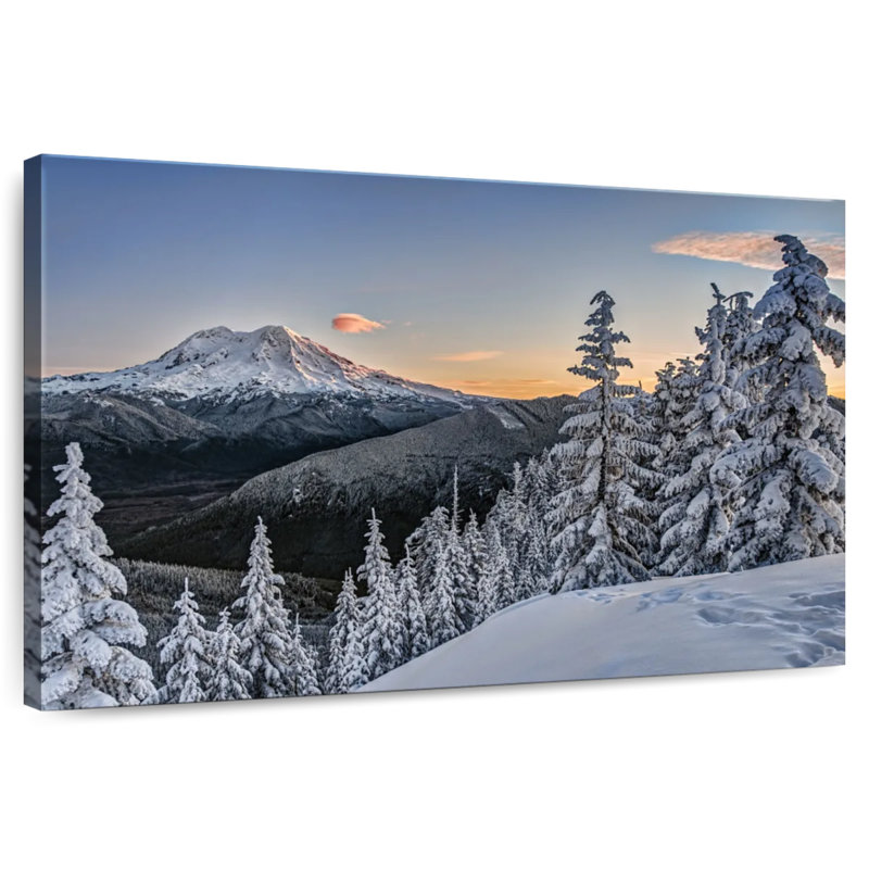 Alvord Mount Rainier Sunrise, H 8 po x l 12 po