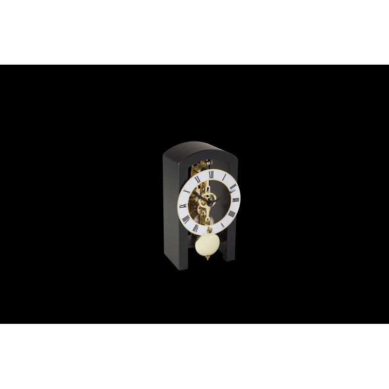 Mechanical Tabletop Clock, Black