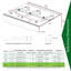 Auvent de porte et de fenêtre de qualité supérieure pour maison en bois, durable et protecteur-113116521