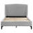 Harper Light Grey Eastern King Platform Bed